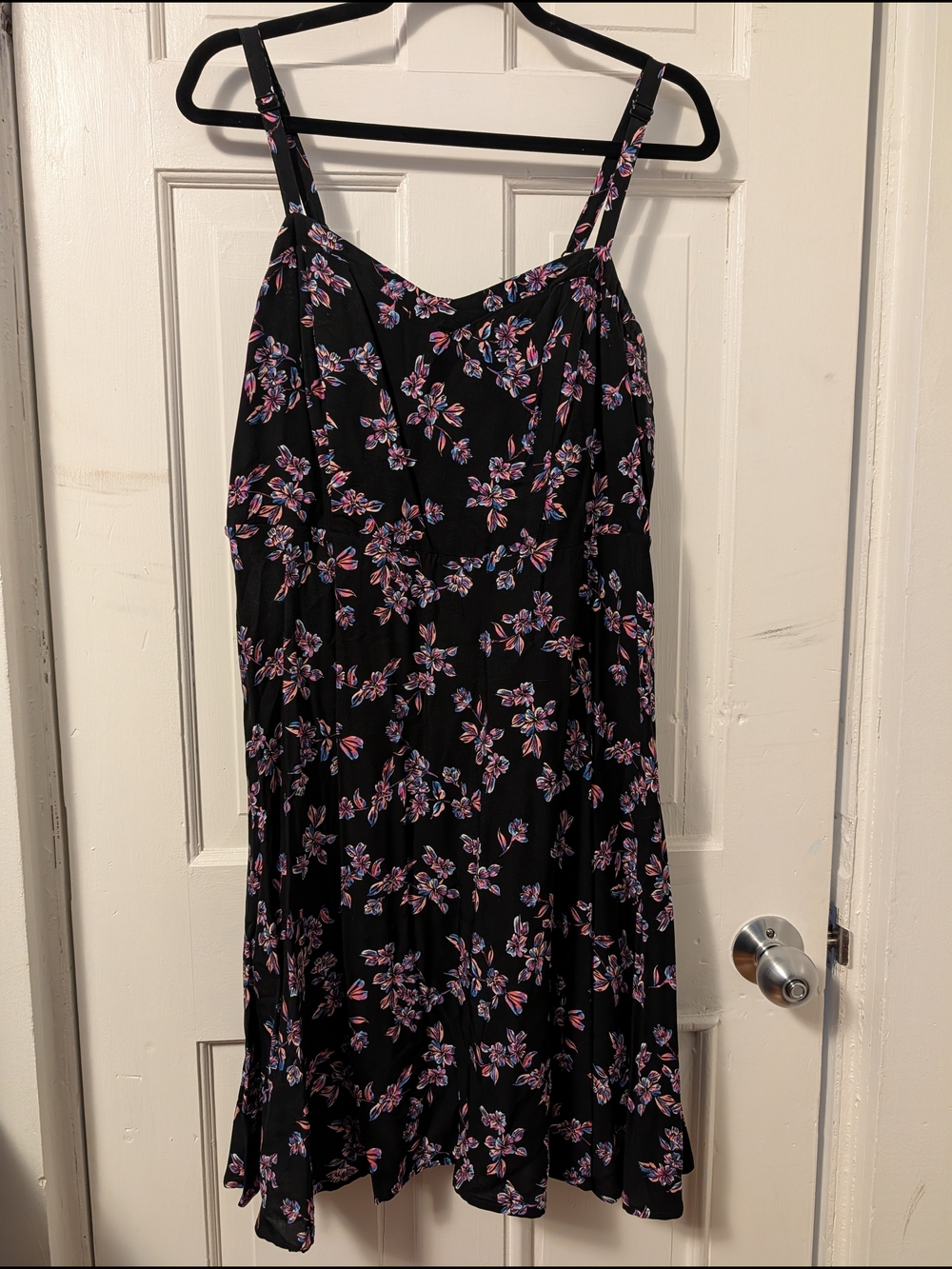 Torrid Black Floral Dress